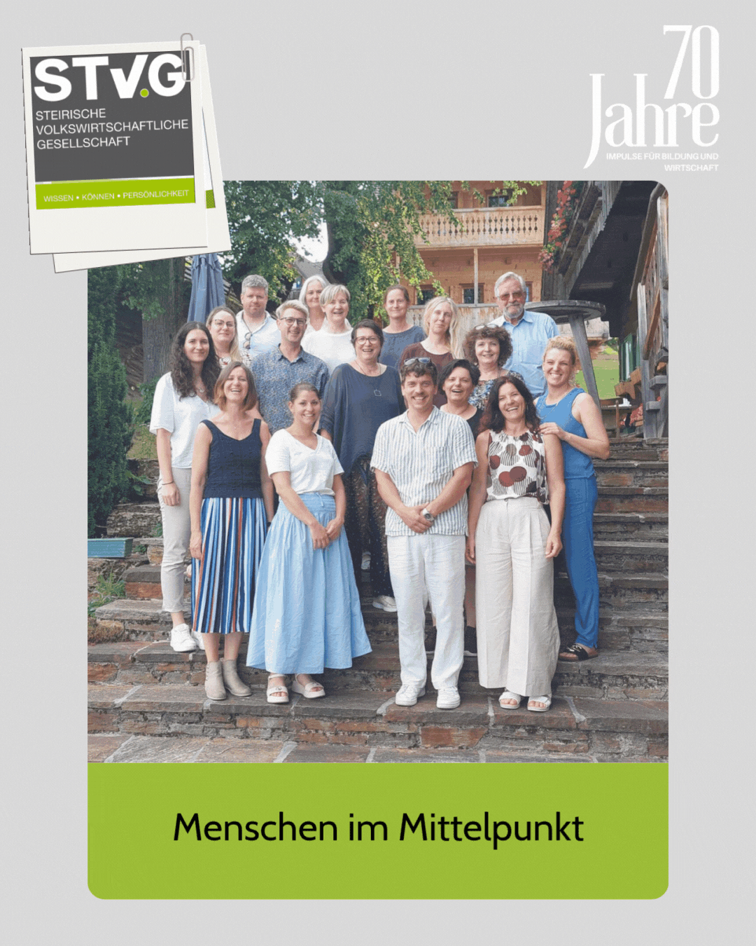 Menschen im Mittelpunkt - STVG.at